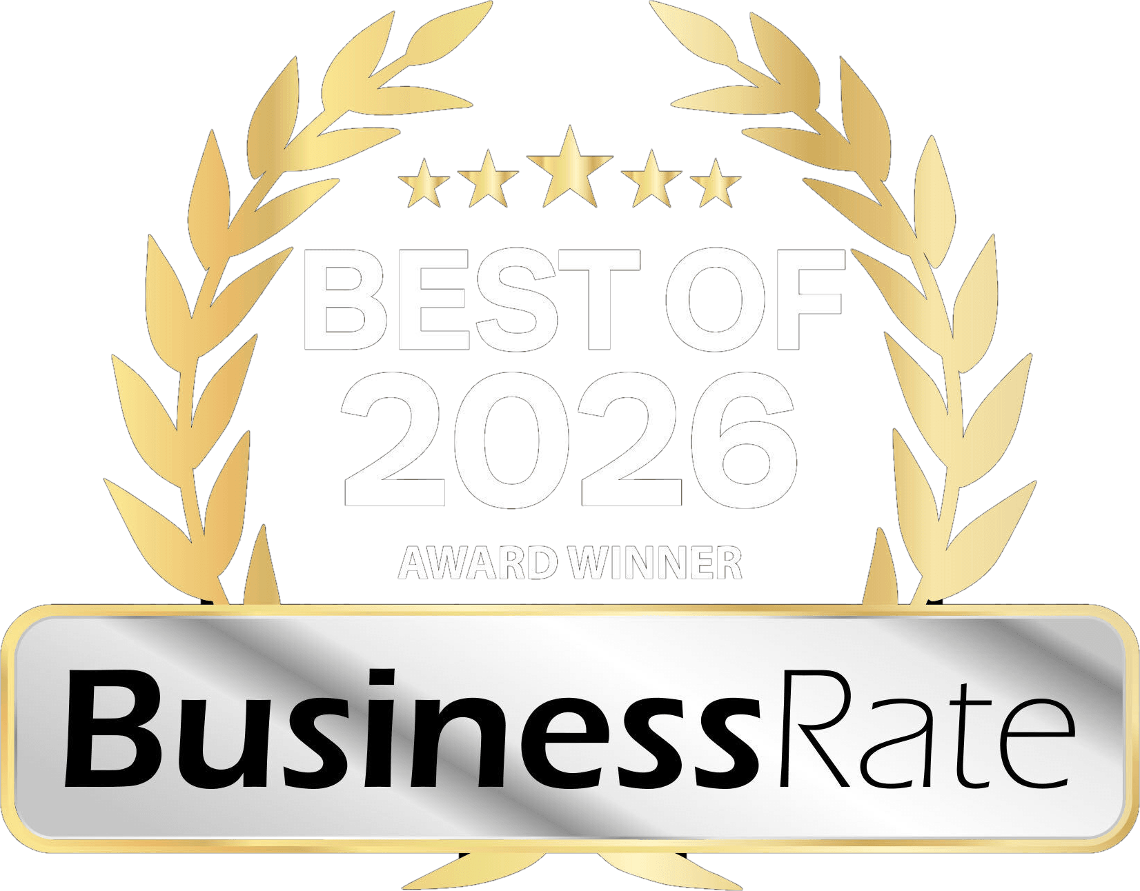 BusinessRate Best of 2026 Award Winner