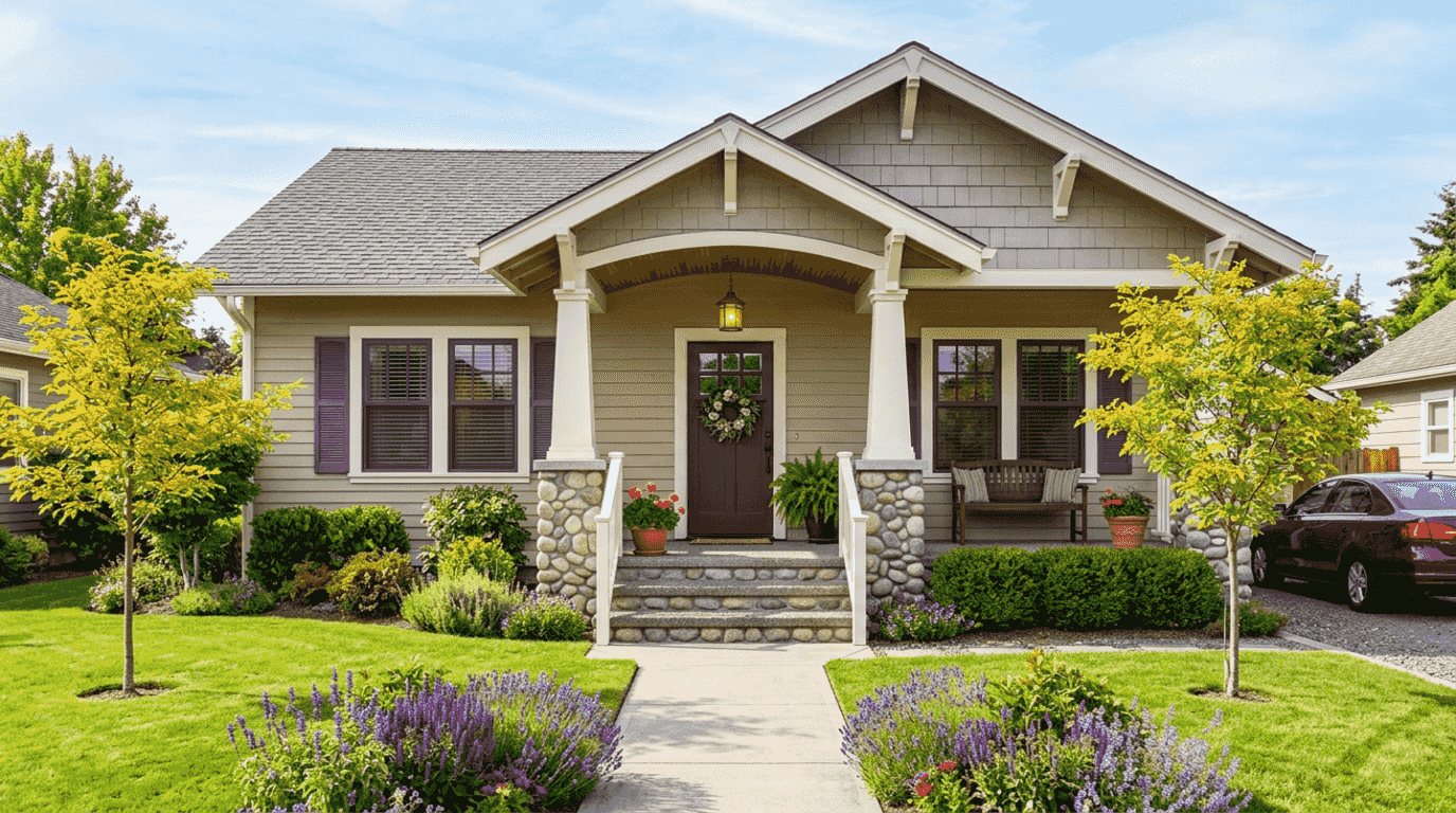 Well-maintained single-family rental home managed by Advantage Property Management